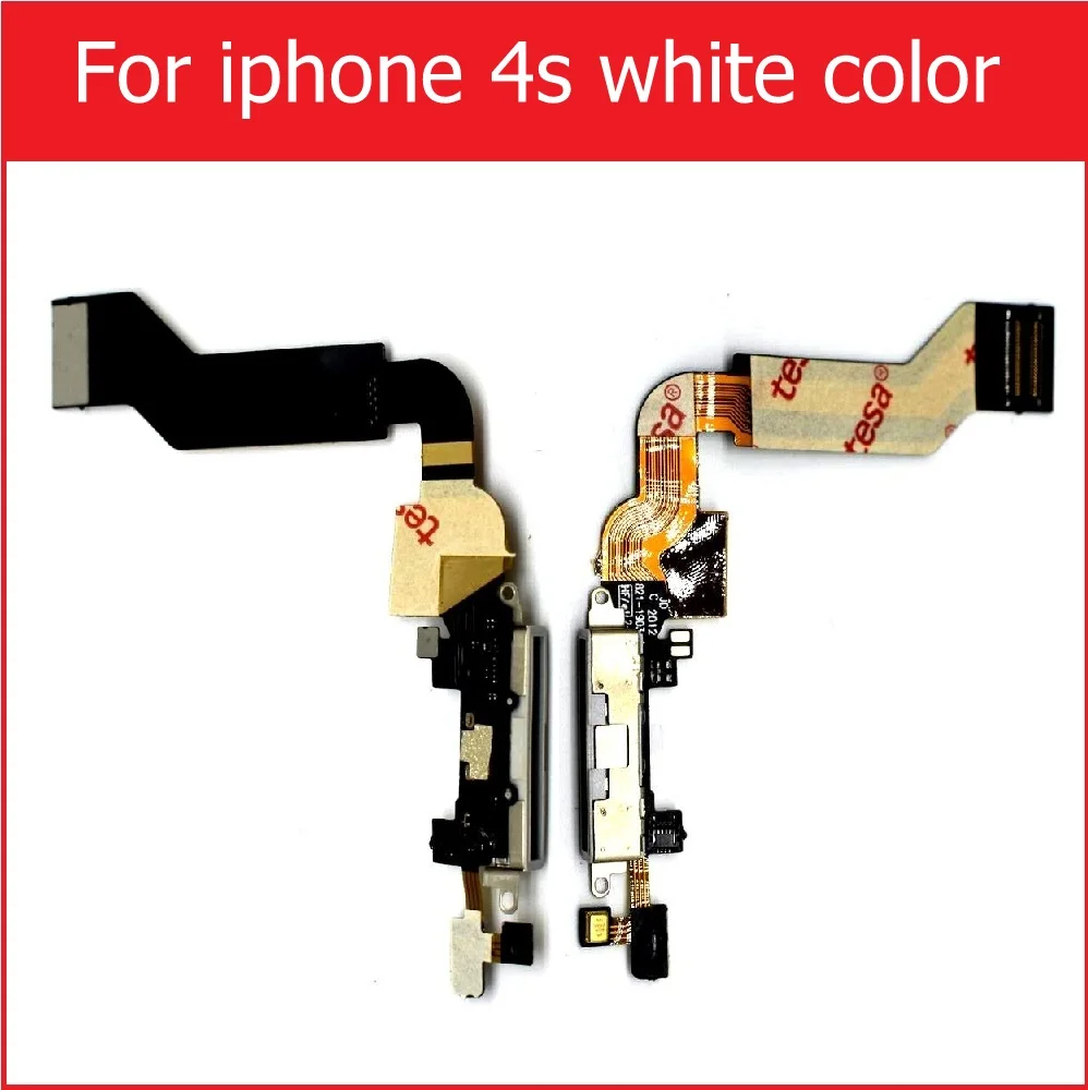 10pcs lot New USB Charging Port flex For Nokia Lumia 925 Headphone Jack Microphone Audio Earphone Flex Cable Replacement