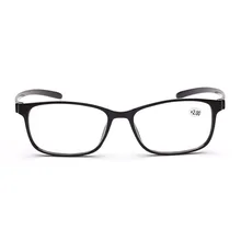 Для мужчин Для женщин ультра легкий очки для чтения очки TR90 черный полный кадр пожилых пресбиопии+ 1,0+ 1,5+ 2,0+ 2,5 R152