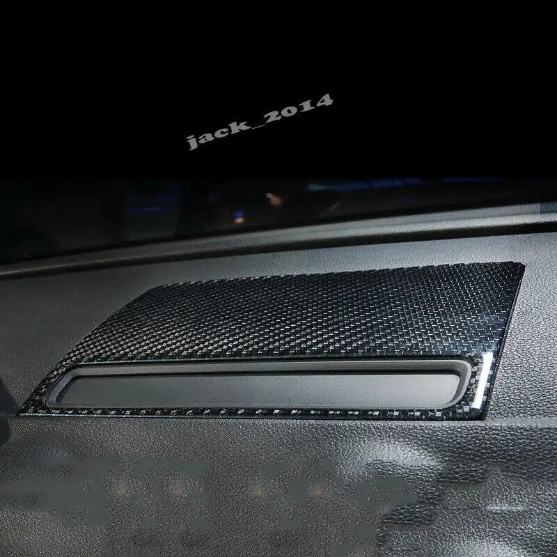 Для Audi A3 8V 2013 консоль из углеродного волокна навигационная рамка самоклеящаяся Отделка 1 шт