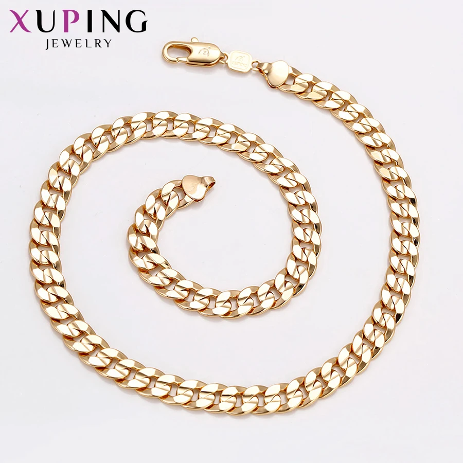 Xuping модное ожерелье золотого цвета экологическая медь для женщин ювелирные изделия с символикой Дня Благодарения подарок S71-43660