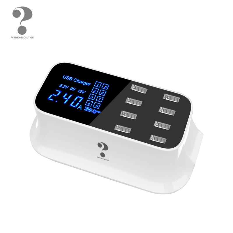 universal smart usb fast charger for Samsung galaxy Xiaomi wall adapter charging station HUB Led display desktop power socket universal smart usb fast charger for Samsung galaxy Xiaomi wall adapter charging station HUB Led display desktop power socket