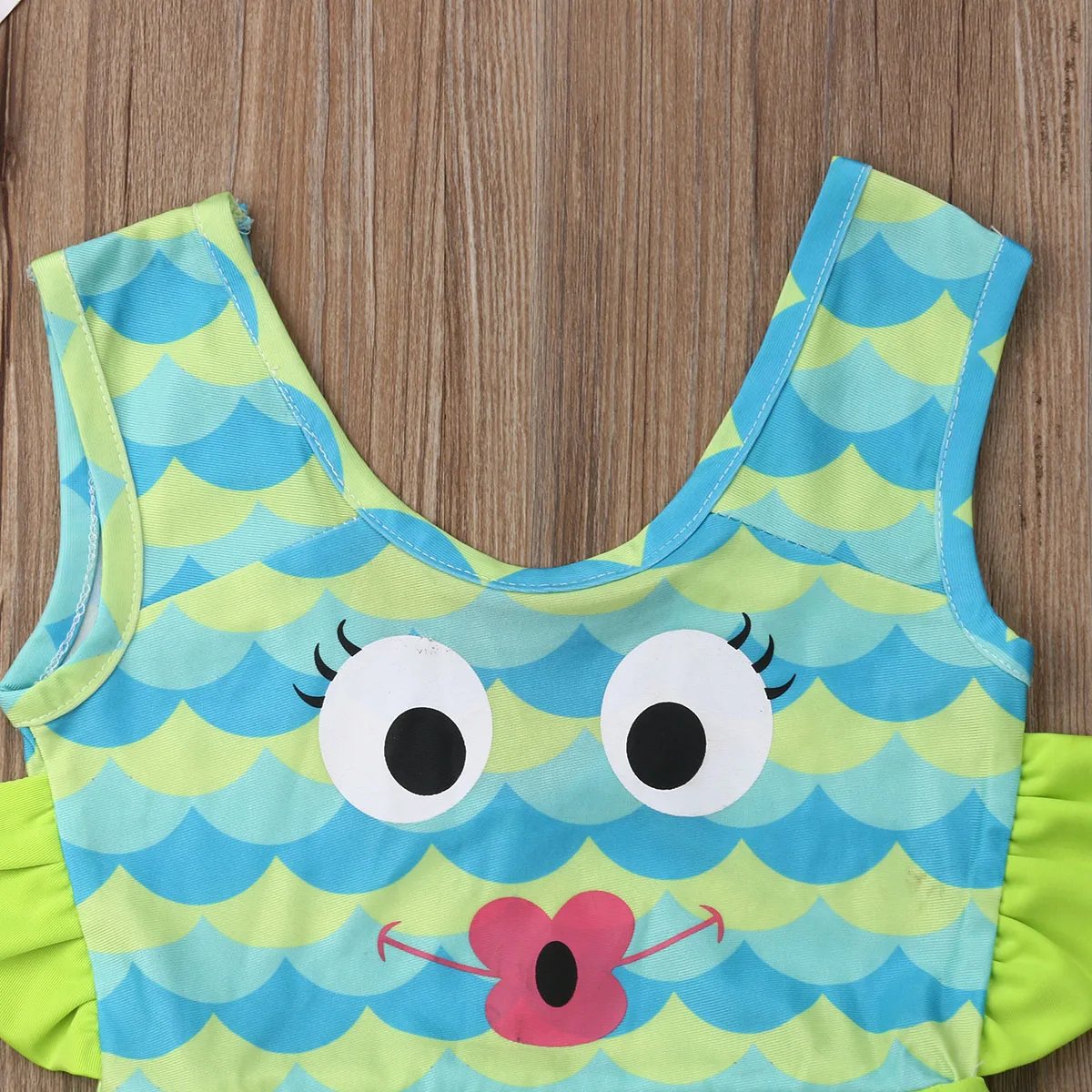 Милый Летний комплект бикини для маленькой девочки, одежда для плавания, купальный костюм, купальный костюм
