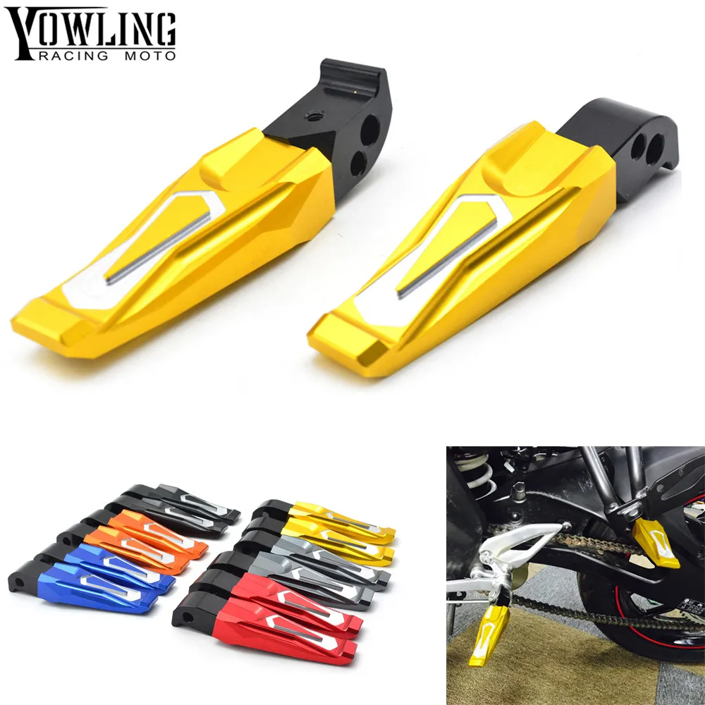 

Red Motorcycle foot pegs motorbike footrest pegs foot pegs for yamaha MT-07 MT 07 MT07 2014-2015 14 15