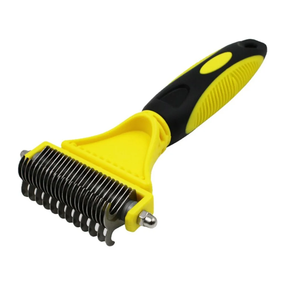 Pet Dog Knotted Hair Remove Comb for Dogs Cat Trimming Shedding Brush
