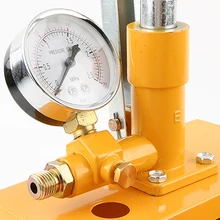 Насос для испытания давления PPR алюминиевый 2,5 МПа 25 кг тест давления воды er ручной гидравлический испытательный насос машина с G1/" шланг