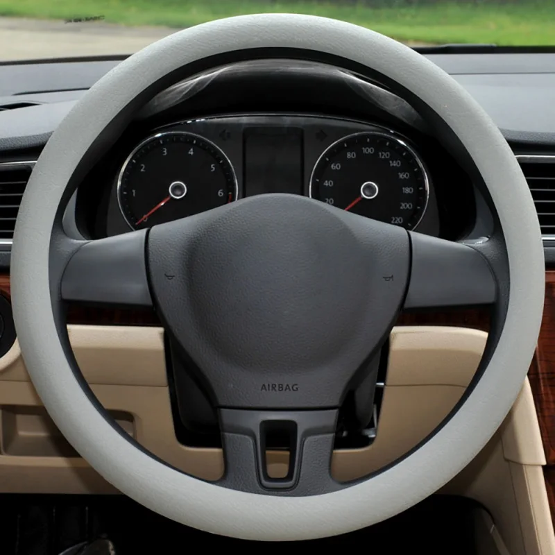 Универсальный автомобильный чехол на руль авто силиконовые руль перчатки покрытие автомобиля для укладки