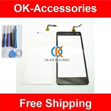 1 PC/Lot Para ZTE Blade L3 T120500E1V1.1/T120481E1V1.0 Touch Reemplazo Digitalizador de Pantalla de Color Blanco y Negro Con Herramientas