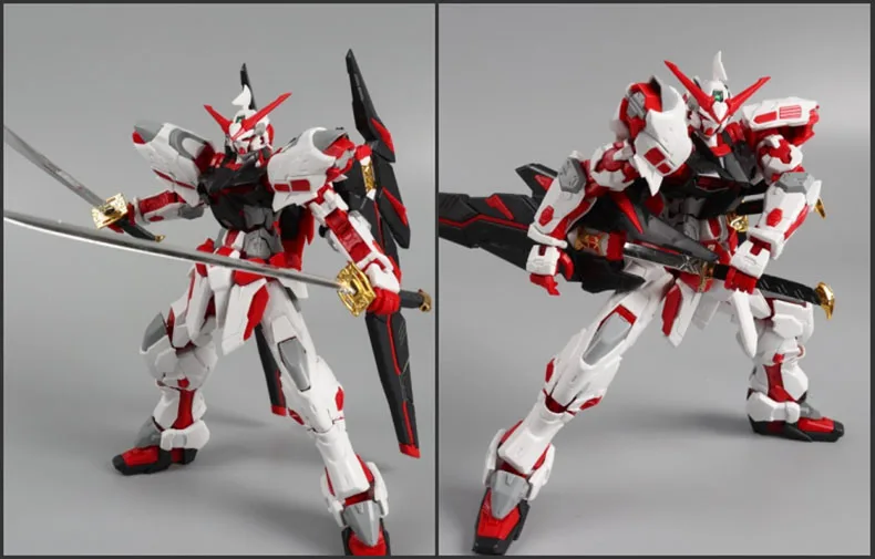 Мобильный костюм daban Gundam игрушки MG 1/100 MBF-P02M Красное Семя сбивающаяся Рама W/MARS куртка сборная фигурка боевого робота