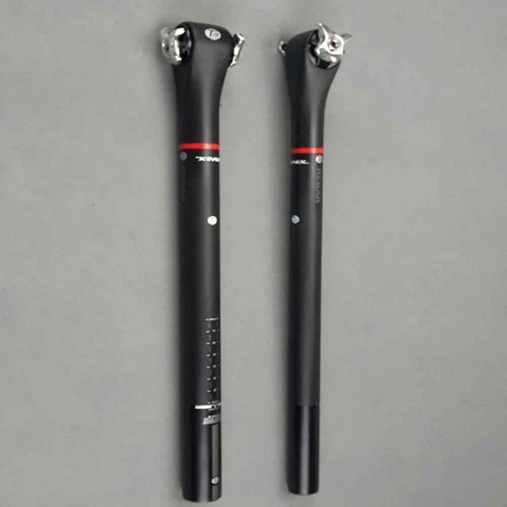 

TMAEX Carbon Seatpost Fiber Road Bike Set Black 27.2/30.8 /31.6mm Carbon MTB Bicycle Carbon Seatpost Seat Tube Accessories