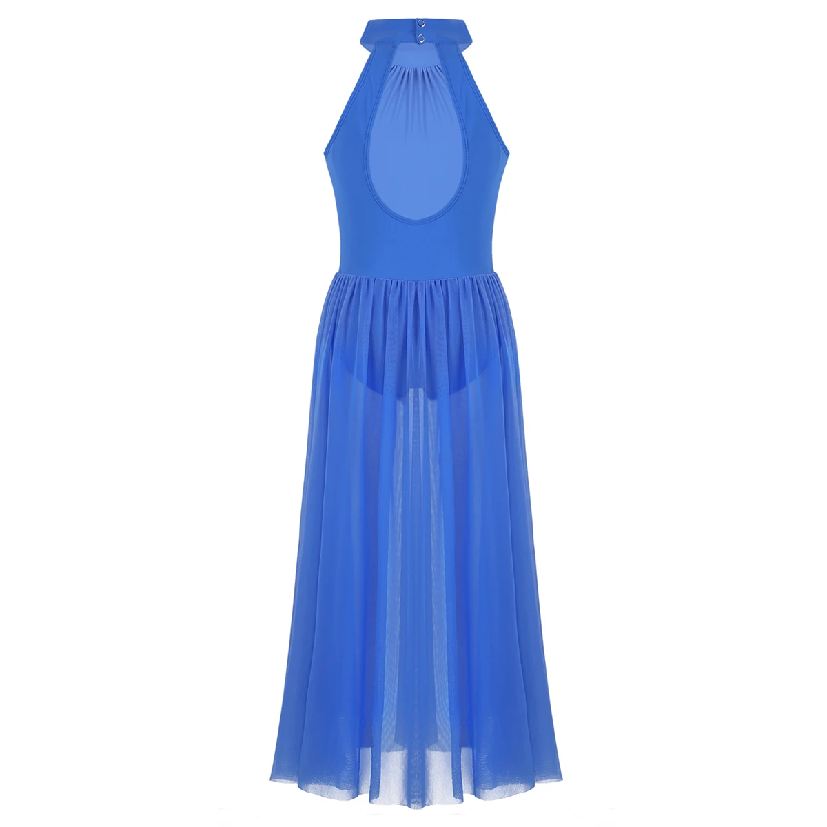 Kids Girls Sleeveless Ballet Leotard Girls Ballet Tutu Maxi Dance Dress for Celebration of Spirit Praise Lyrical Dance Costumes