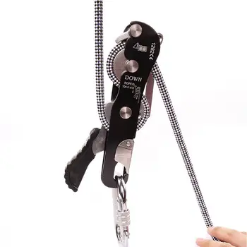 

Mounchain Outdoor Climbing Speed Downhill Survival Protector Harness Manual Descent Device Anti-Fall Equipment