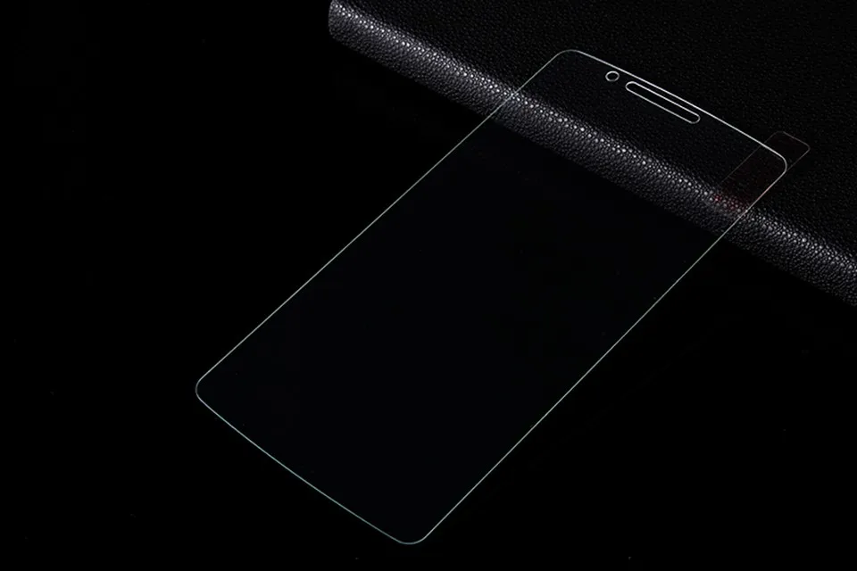 High Quality Ultra-thin Clear Real Tempered Glass Screen Protector For LG G2 G3 G4 mini L70 L80 L90