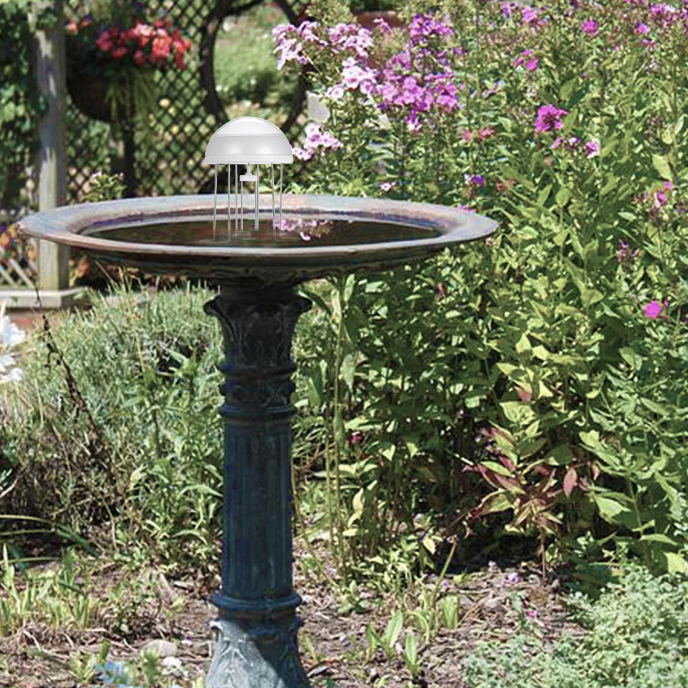 

Solar Water Wiggler For Bird Bath Solar Powered Water Agitator With Battery Backup Bird Supplies