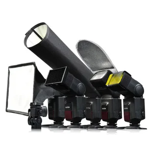 

Godox SA-K6 6 in 1 Speedlite Accessories Kit Softbox Filter Reflector Diffuser Gel Bracket Kit for C N Flashes F no00dC