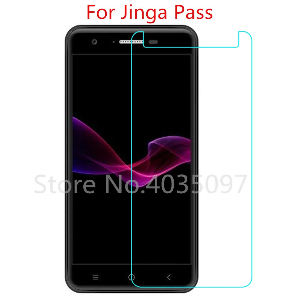 2.5D 9H закаленное стекло для Jinga Pass на телефон защитная пленка экрана