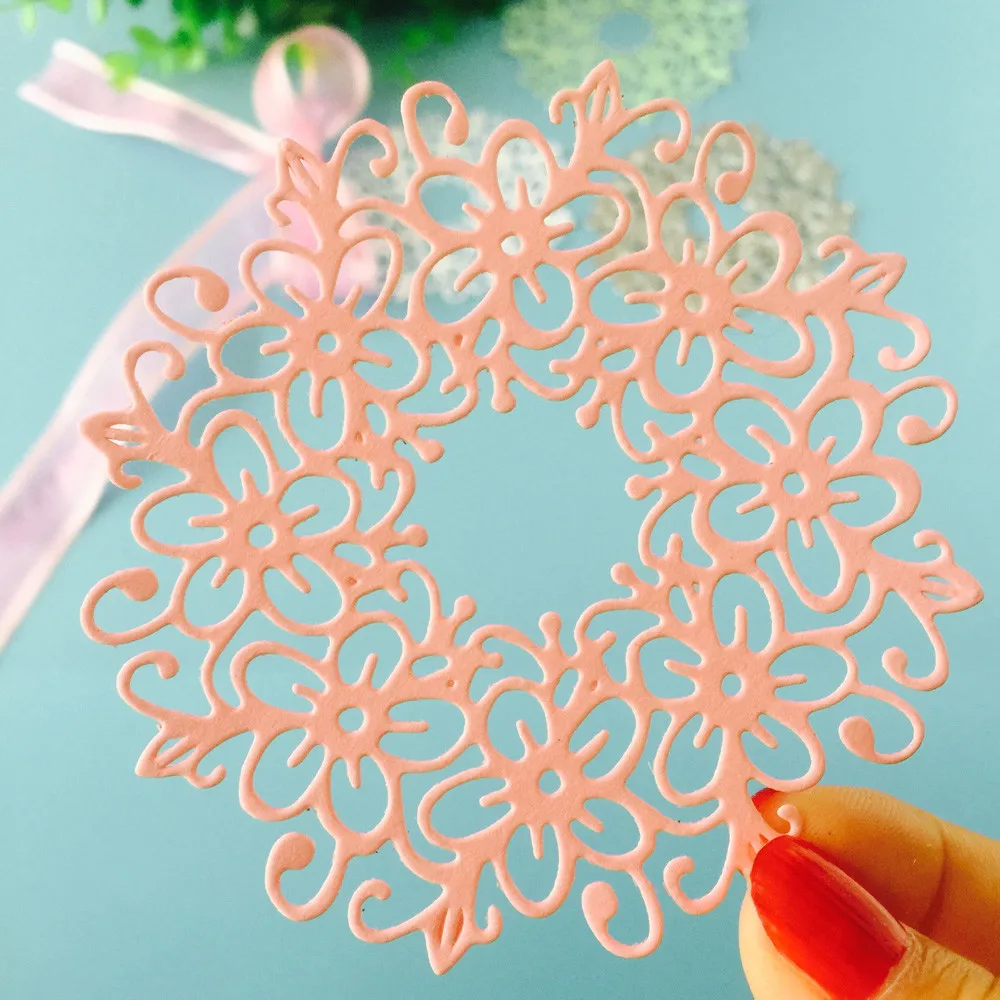 

Metal Cutting Dies Flower Heart Stencils For DIY Scrapbooking Embossing Paper Wedding Card Die Cuts Photo Album Making Craft #10