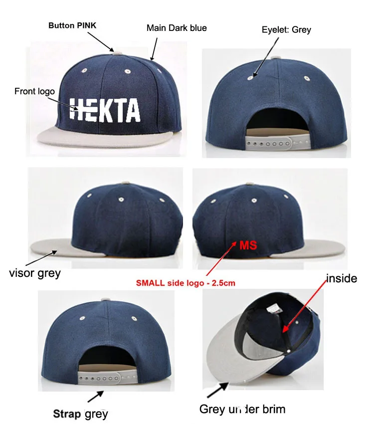 Бесплатная доставка пользовательские Snapback настроить шляпы бейсболка хип хоп 50