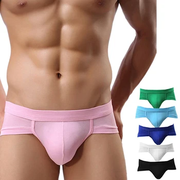 

2019 Hot Sale Fashion Men's Sexy Trunks Underwear Briefs Shorts Bulge Pouch Comfy Soft Underpants