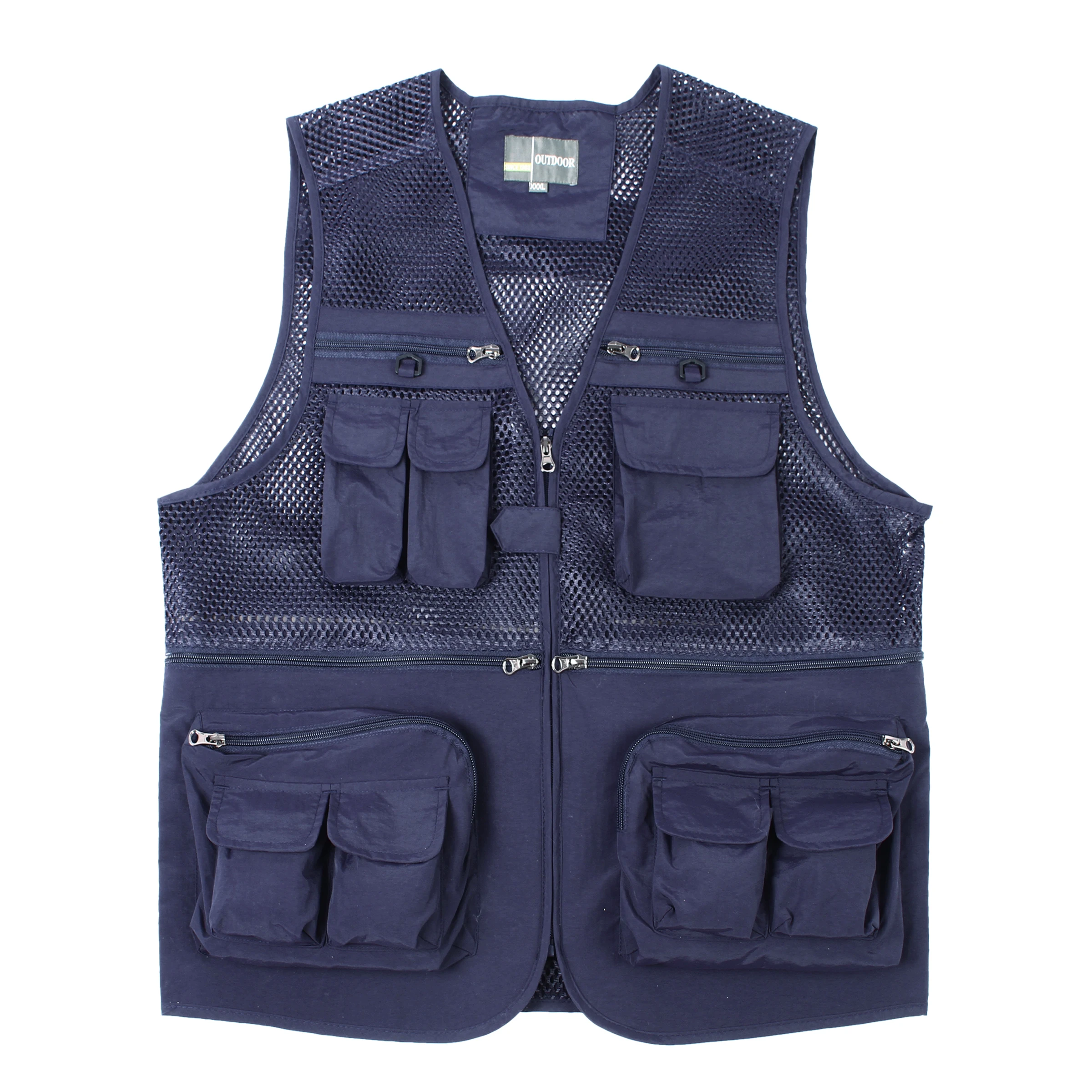 

Unloading Tactical Vest Coat Fashion Men's Summer Photographer Waistcoat Mesh Work Sleeveless Jacket Tool Many Pocket Vest Male