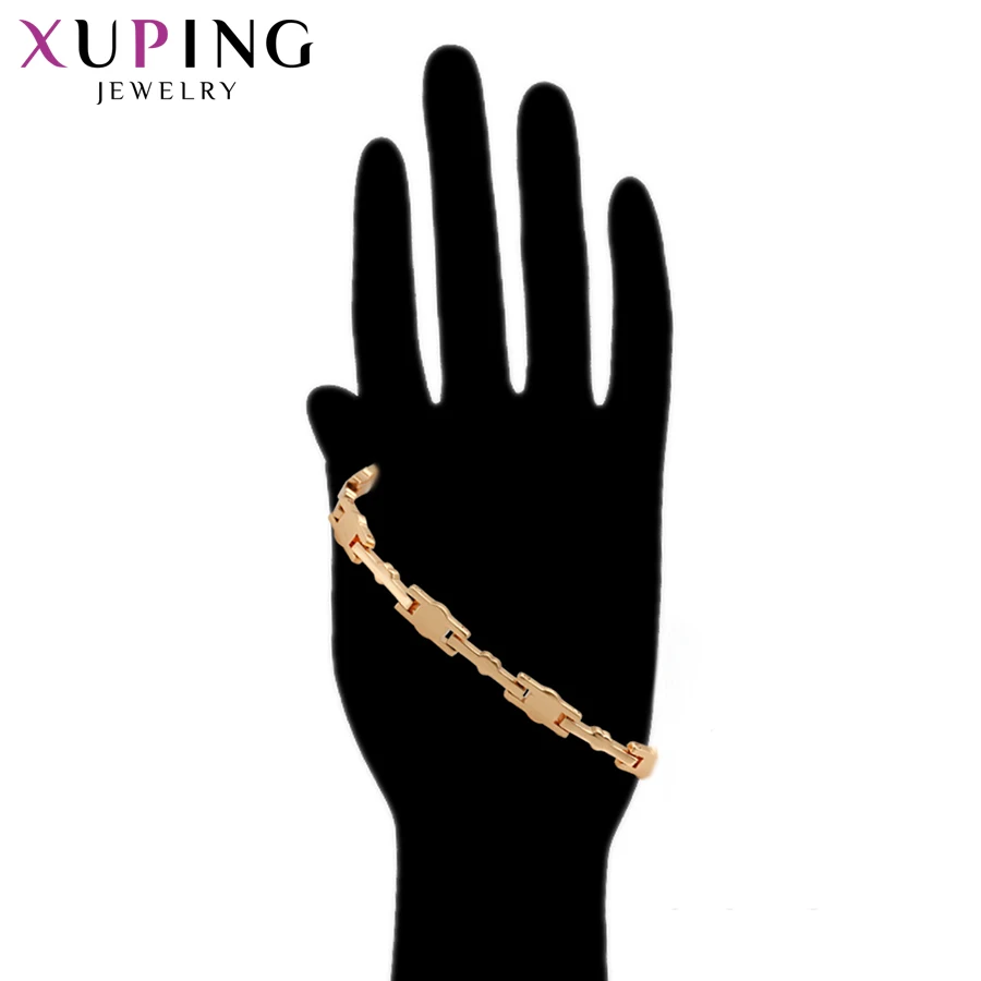 Xuping New Design Luxury Bracelets Charm Vintage Style Bracelets for Women Imitation Jewelry Graduation Gifts S197-76365