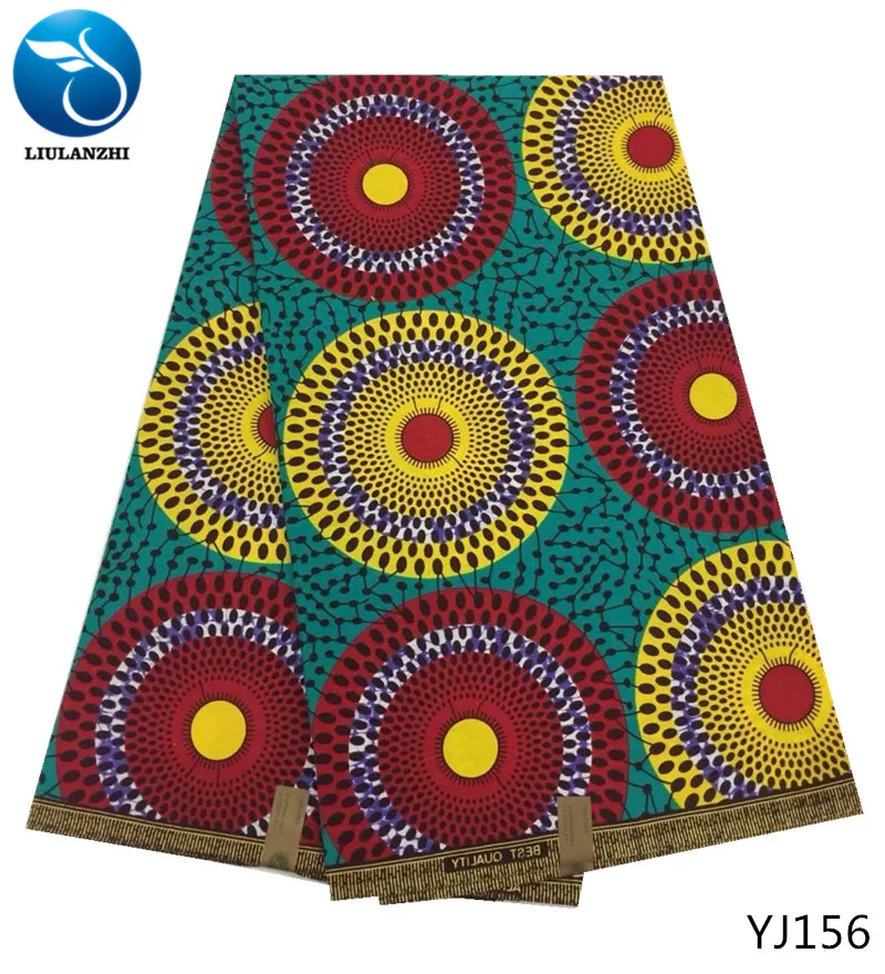 

KK Nigerian cotton wax fabric high quality African wax fabric print Ankara java veritable wax fabric 2017 for men clothes YJ001