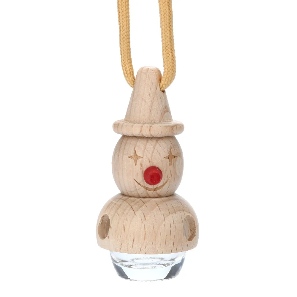 

Car perfume bottle air freshener pendant jewelry empty bottle perfume pendant funny clown shape OP-270 19Mar20