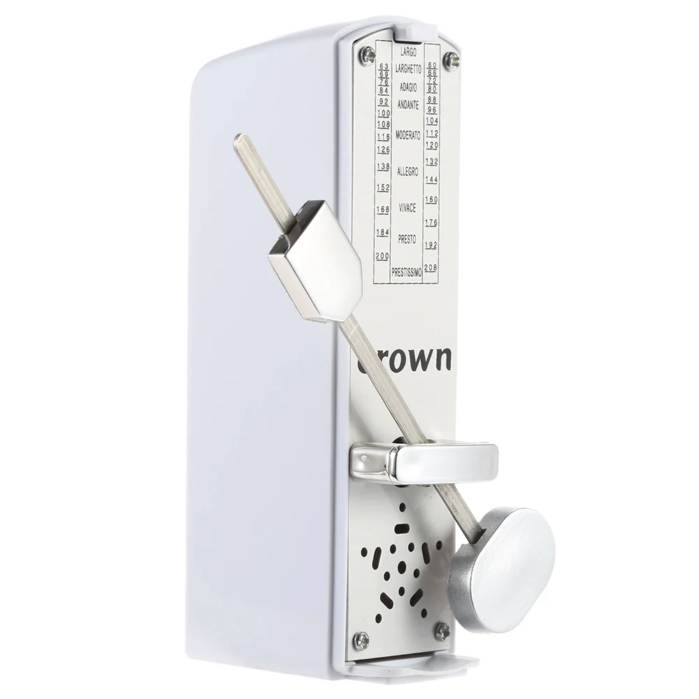 

High Quality Mini Mechanical Guitar Metronome 11cm Height Universal Metronome for Piano Guitar Violin Ukulele Chinese Zither