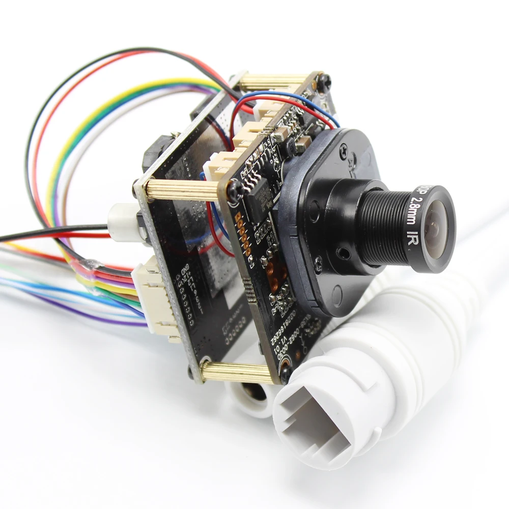  AHWVE POE DIY IP Camera module Board with IRCUT RJ45 Cable Indoor Camera Mobile APP XMEYE 1080P 2MP - 32855363388