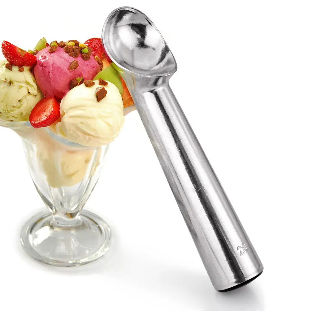 Kitchen Tools Ice Cream Scoop Non Stick Anti Freeze Melon Baller Ice