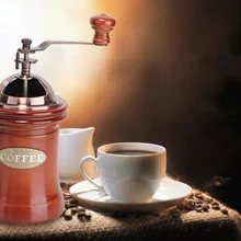 Новая ручная кофемолка, ручная кофемолка, Пыленепроницаемая фасоль кабина, кофе большой емкости, новая идея