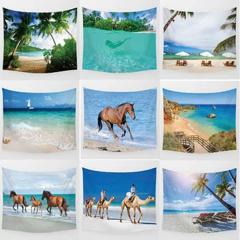 

custom large beauty landscape tapestries wall hanging tapestry rectangle wall tapestry size L 200*150cm M 150*130cm