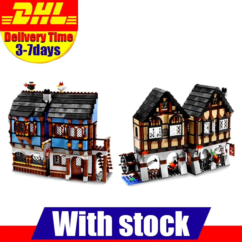

2018 LEPIN 16011 1601Pcs Castle Series The Medieval Manor Castle Set Educational Building Blocks Bricks Model Toys Gift 10193