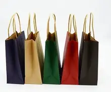 

High quality printing portable paper bag for clothes