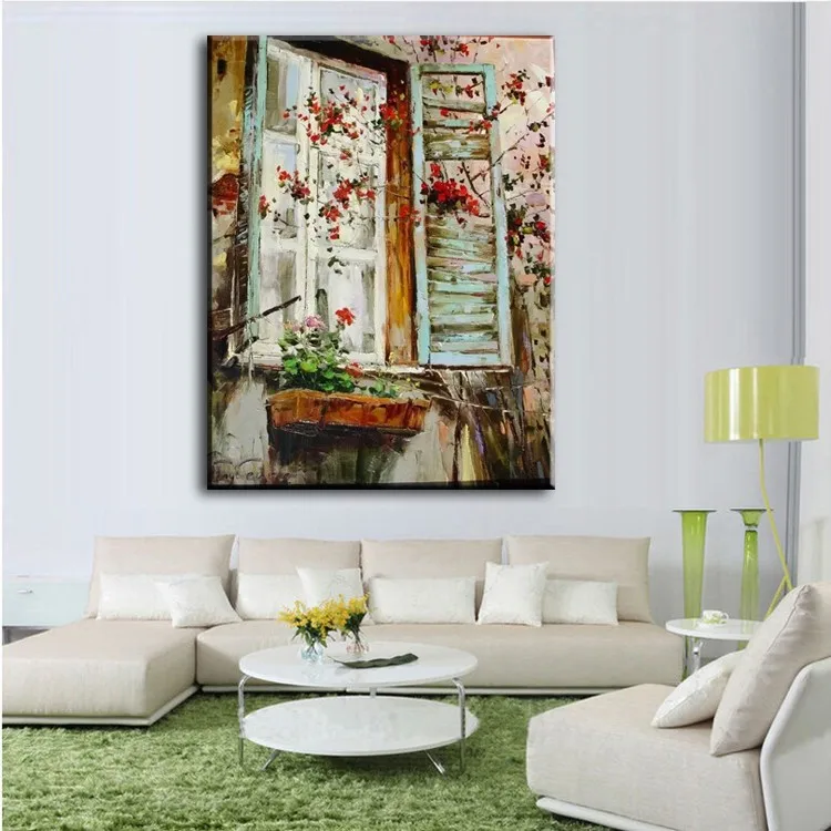 hand painted canvas oil painting