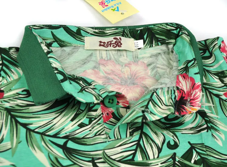 JIOROMY/комплект одежды для маленьких мальчиков; коллекция года; летняя футболка с отложным воротником и цветочным принтом+ шорты; модный детский комплект одежды