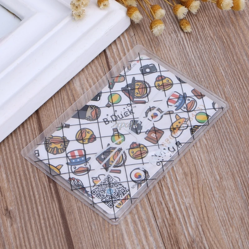 Чехол для банковских карт двухслойный прозрачный с рисунком|cover card holder|holder caseholder