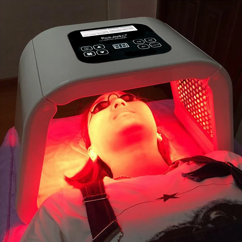  Professional 7 Colors PDF Led Mask Facial Light Therapy Skin Rejuvenation Device Spa Acne Remover A - 1000008189741