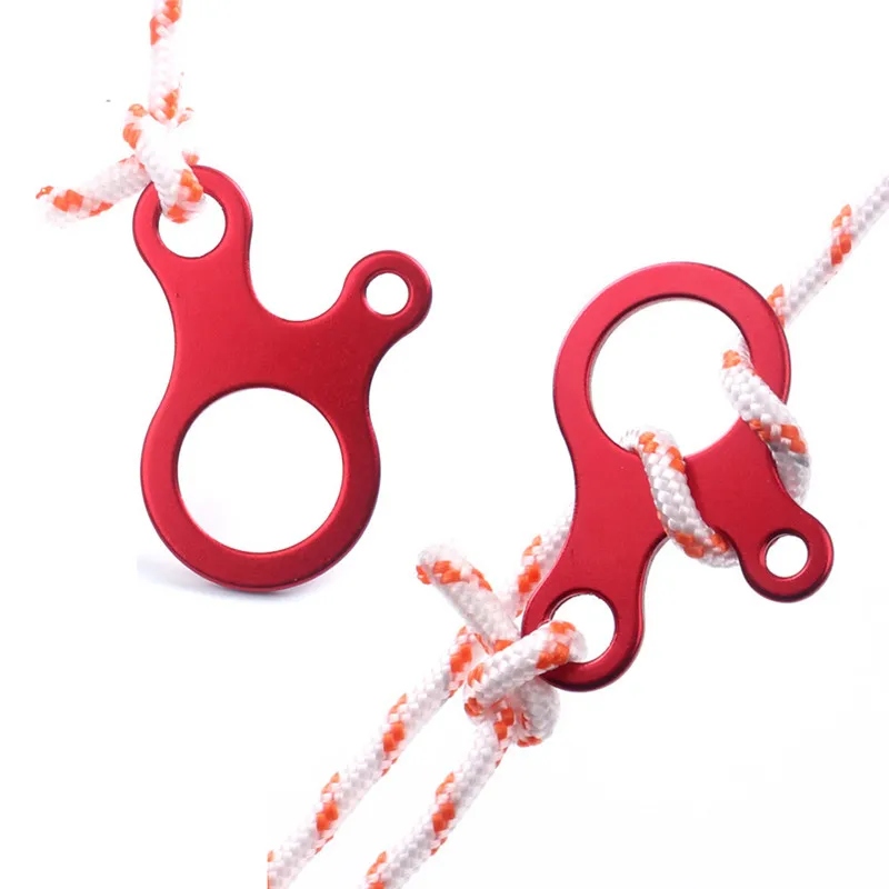 

Fast Knot Rope Tent Awning Cord 3 Holes Aluminum Alloy Light Rope Fastener Guy Line Runners Hook Hanger Snail Type Accessories