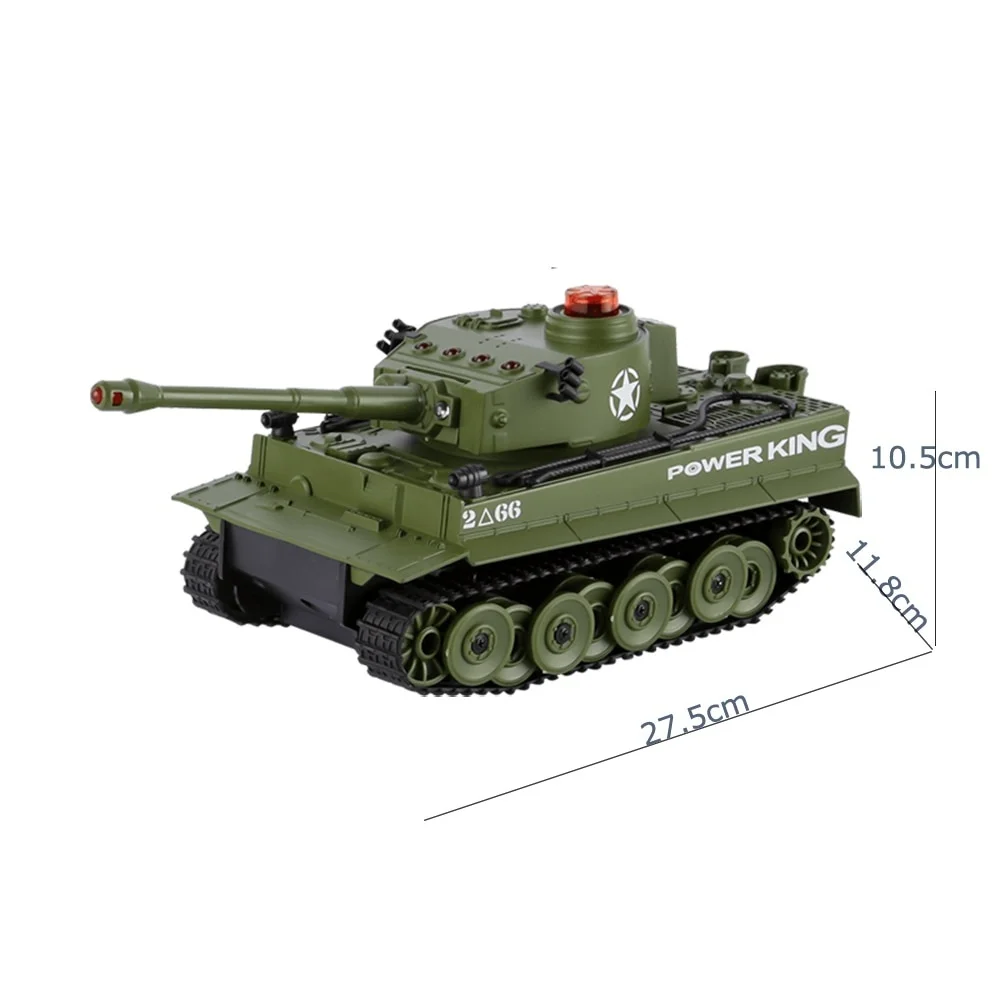 RC Rank 1:32 Phone Control  Fighting Battle Tank Simulated Panzer Mini Tank Remote Control Toys 