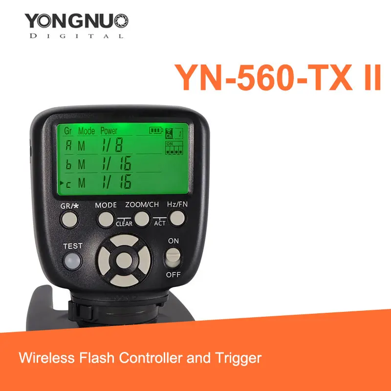 Беспроводной контроллер вспышки Yongnuo YN560-TX C и триггер для YN-560III YN-560IV YN660 Speedlite