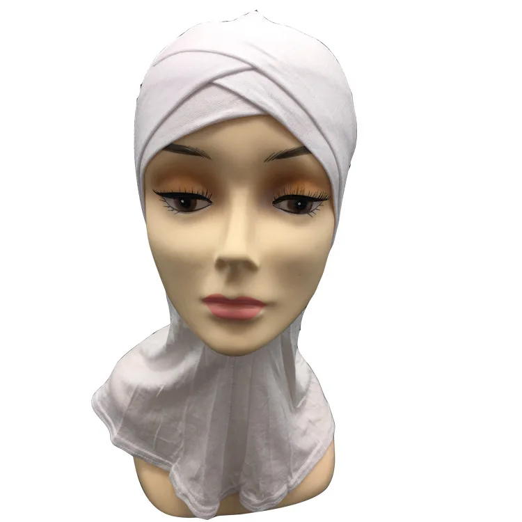 12 шт./пакет можете выбрать цвета чистого хлопка двойной крест мусульманский головной убор ниндзя исламский шарф( смешанных цветов, если нет сообщения