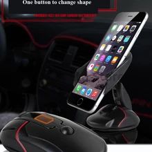 Автомобильный Стайлинг креативный в форме мыши складной держатель для телефона 360 градусов вращающийся для лобового стекла автомобиля приборной панели консоли клип стенд