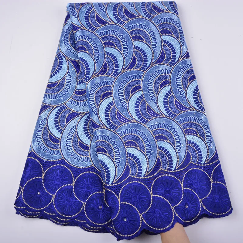 

Dry Cotton Voile Lace Swiss Lace Latest High Quality 2019 Blue Swiss Voile Laces in Switzerland For African French Women Dress