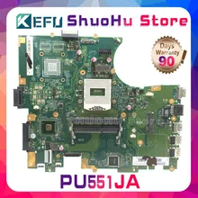 KEFU For ASUS PU551JA PU551 PU551J PRO551J laptop motherboard tested 100% work original mainboard