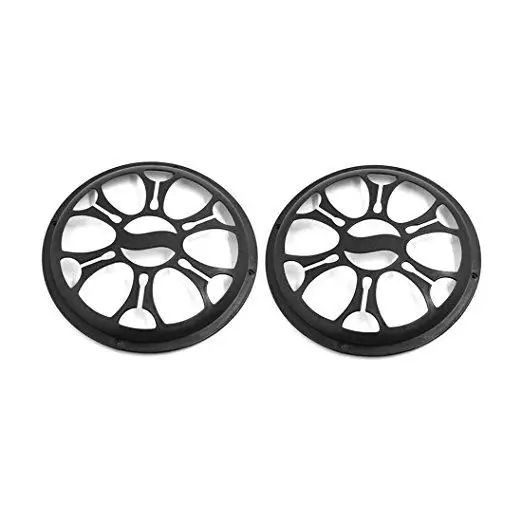 

Adeeing 2pcs 6.5 inch Universal Car Plastic Grill Cover Fits 6 Inch Speaker Subwoofer Car Speaker Protective Cover r30