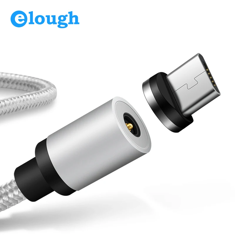 

Elough E360 Magnetic Charging Cable for Phone 1m 2m Micro USB Cable 2A Fast Magnet Charger Microusb Mobile Charge No Data Wire