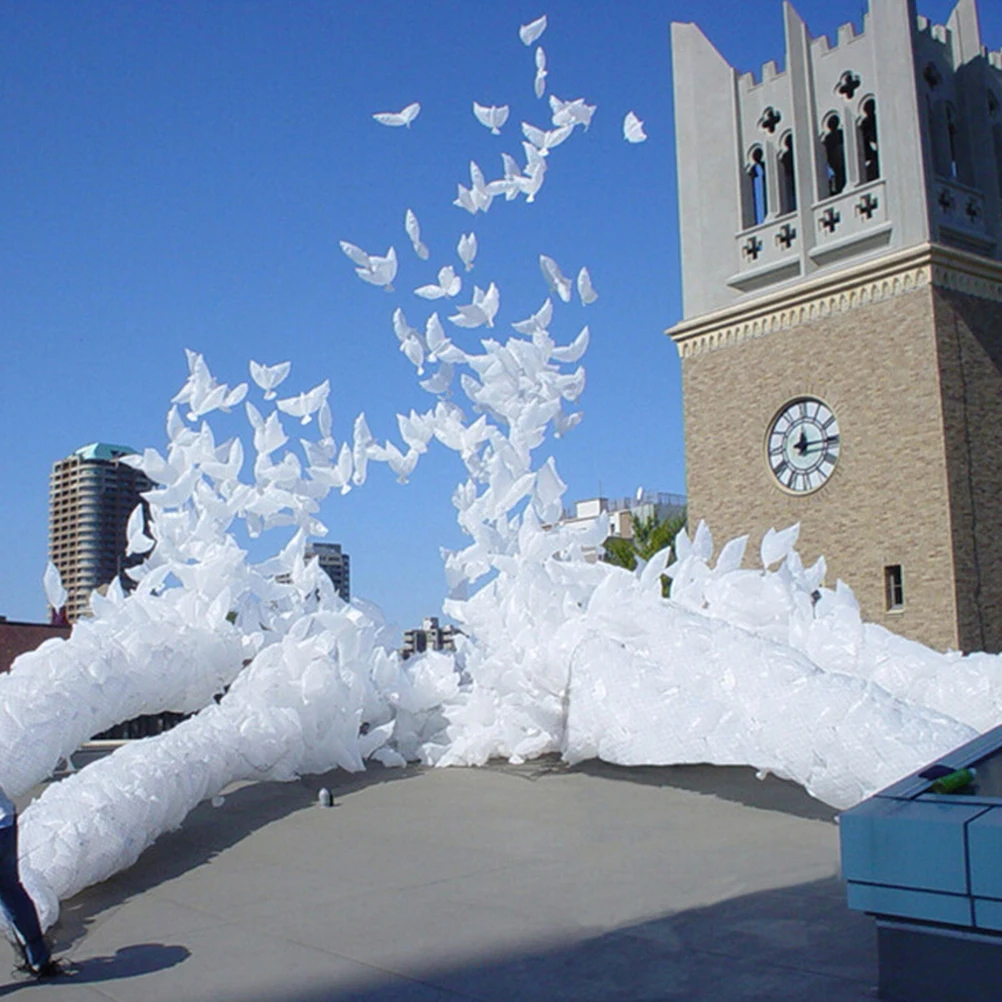 1Pcs Eco friendly Peace Dove Foil Helium Balloon For Wedding Party