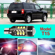 Error Free T15 Socket 360 Degrees Projector Lens LED Backup Reverse light R5 Chips Replacement Bulb For Jeep Liberty
