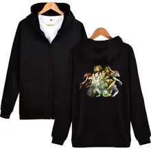 Kpop Охотник x кофта Охотник Мужская толстовка на молнии осенние модные куртки с длинными рукавами весеннее аниме повседневное пальто XXS-4XL комиксы