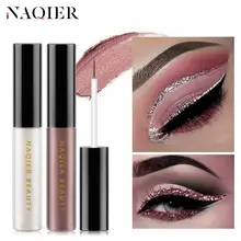 NAQIER Блестящий подводка для глаз макияж блеск подводка для глаз Карандаш Водонепроницаемый Жидкий подводка для глаз штамп Сияющие тени для век кошка гелевая подводка косметика